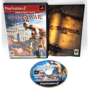 GOD OF WAR CIB COMPLETE IN BOX PS2‎ PLAYSTATION 2 GREATEST HITS